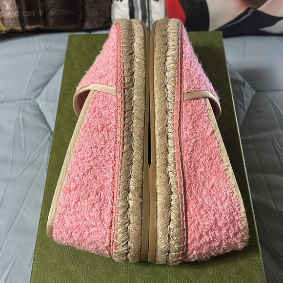 Gucci Interlocking G Terry Espadrille’s. New In Box with 2 dust bags. - Picture 7 of 13